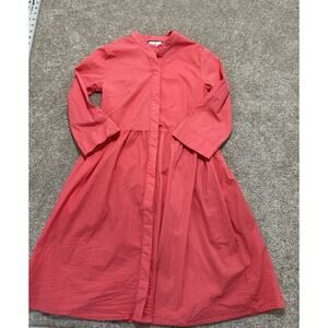 Tuckernuck Women's Cotton Poplin Royal Shirt Dress Mini sz XS